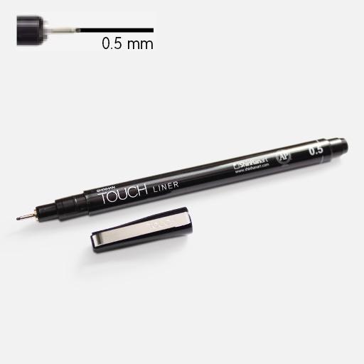 SHINHAN Touch Liner Drawing Pen 0.5mm Black