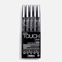 SHINHAN Touch Liner Drawing Pen Set x 5