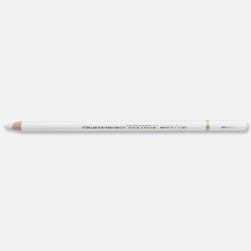 KOH-I-NOOR Gioconda White Coal Pencil 2 Soft