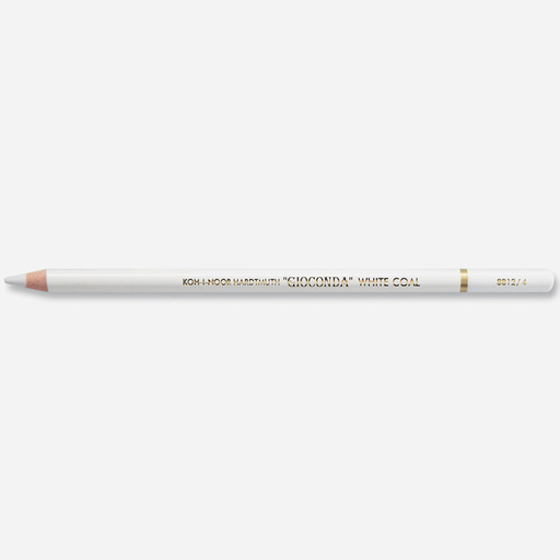 KOH-I-NOOR Gioconda White Coal Pencil 4 Hard