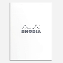 RHODIA Basics Notepad 80gsm Graph A4 x 80 White
