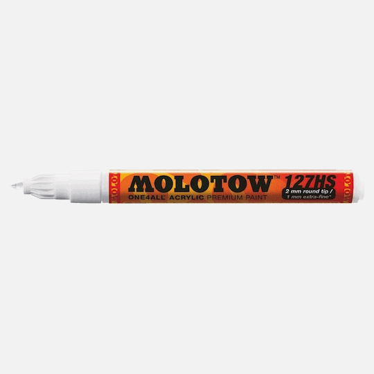 MOLOTOW One4All Acrylic Marker 1mm 160 Signal White