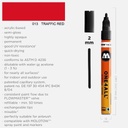 MOLOTOW One4All Acrylic Marker 2mm 013 Traffic Red