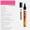 MOLOTOW One4All Acrylic Marker 4mm 200 Neon Pink