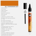 MOLOTOW One4All Acrylic Marker 4mm 208 Ocher Brown Light