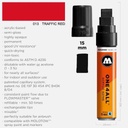 MOLOTOW One4All Acrylic Marker 15mm 013 Traffic Red