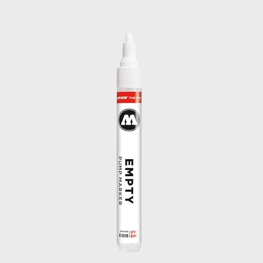 MOLOTOW Empty Pump Round Marker 4mm