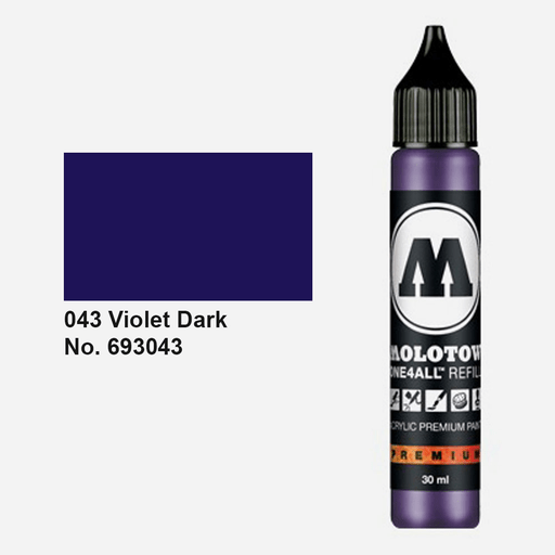 MOLOTOW One4All Acrylic Ink Refill 30ml Violet Dark