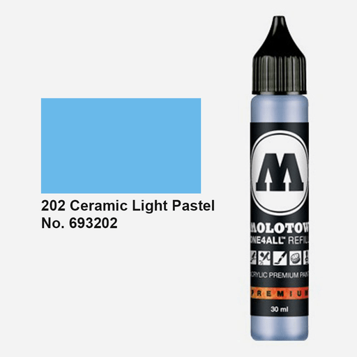 MOLOTOW One4All Acrylic Ink Refill 30ml Ceramic Light Pastel