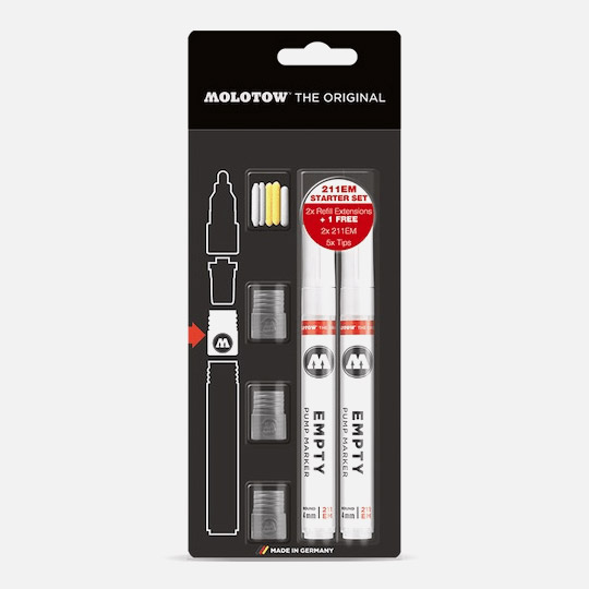 MOLOTOW Refill Extension 211EM Set