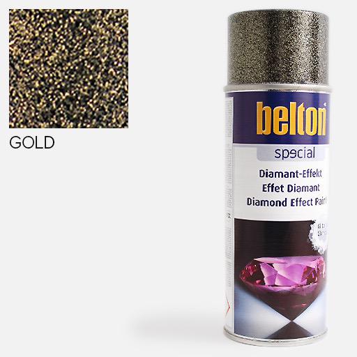 BELTON Diamond Effect Gold Spray 400ml