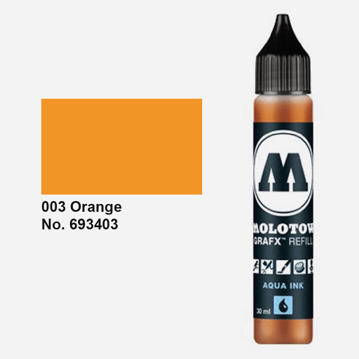 MOLOTOW Aqua Ink Refill 30ml Orange