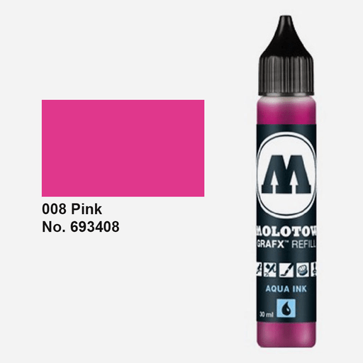 MOLOTOW Aqua Ink Refill 30ml Pink
