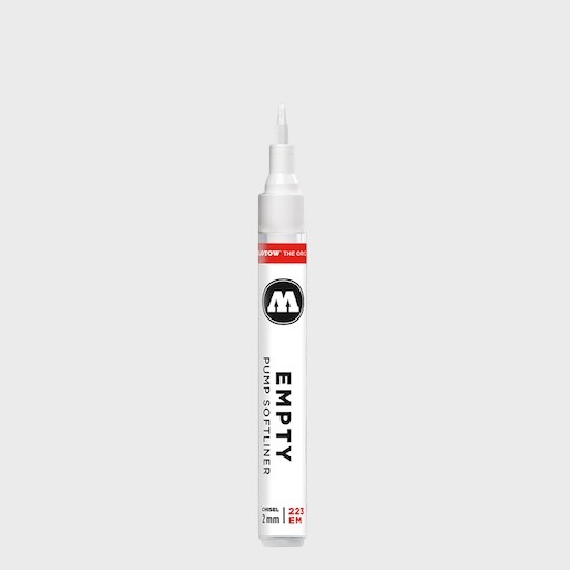 MOLOTOW Empty Pump Softliner Chisel 2mm