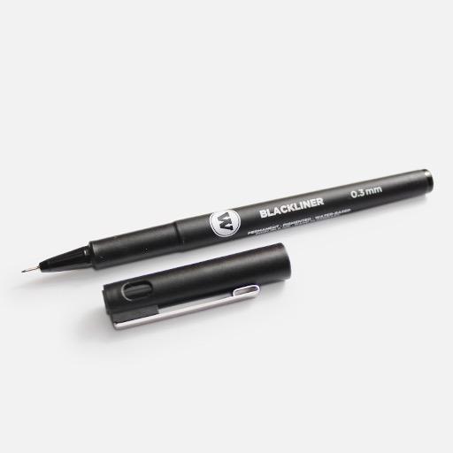 MOLOTOW Permanent Blackliner Pen 0.3mm