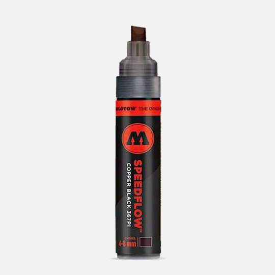 MOLOTOW Speedflow Copper Black Marker 8mm