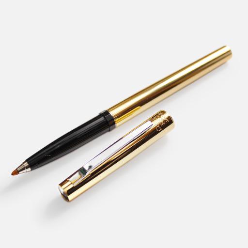 PENTEL Rolling Writer Gold Barrel 0.8mm Black Ink