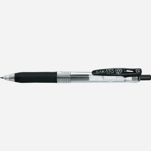 ZEBRA Sarasa Clip Roller Pen 0.5mm Black