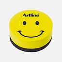 ARTLINE Magnetic Eraser Round Type Yellow