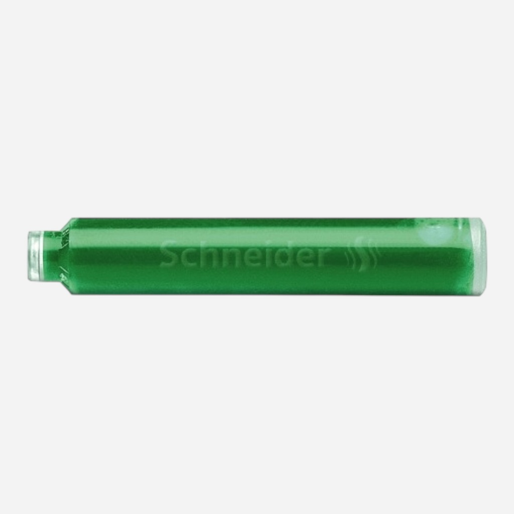 SCHNEIDER Ink Cartridge Green x 6