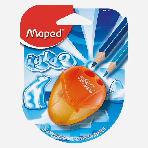 MAPED Igloo Pencil Sharpener 2-Hole