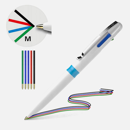 SCHNEIDER Take 4-Function Ball Pen White