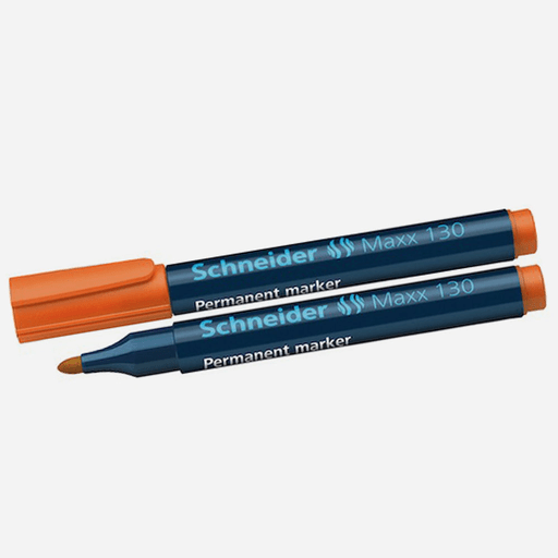 SCHNEIDER Maxx 130 Permanent Marker Bullet Tip Orange