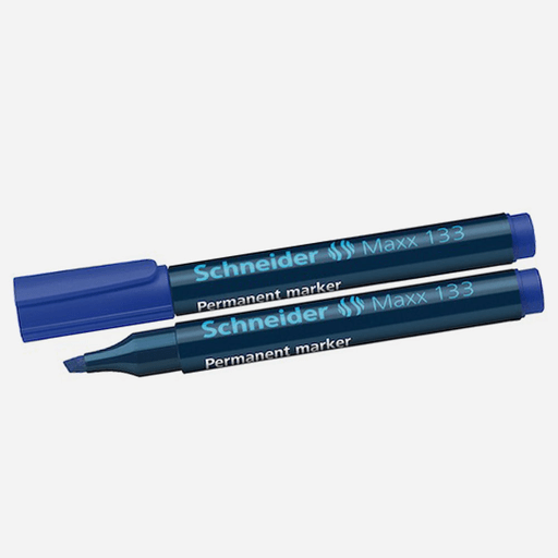 SCHNEIDER Maxx 133 Permanent Marker Chisel Tip Blue