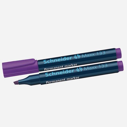 SCHNEIDER Maxx 133 Permanent Marker Chisel Tip Violet