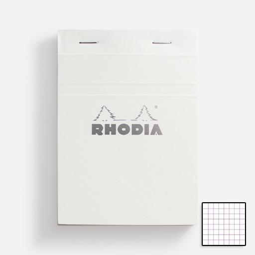 RHODIA Basics Graph Notepad 80gsm A6 x 80 White
