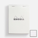 RHODIA Basics Graph Notepad 80gsm A6 x 80 White