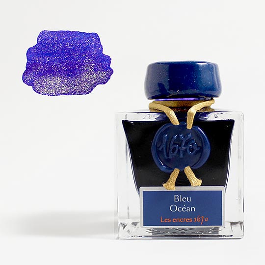 JACQUES HERBIN 1670 Anniversary Ink 50ml Ocean Blue
