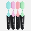 SCHNEIDER Job Pastel Highlighter Set x 4