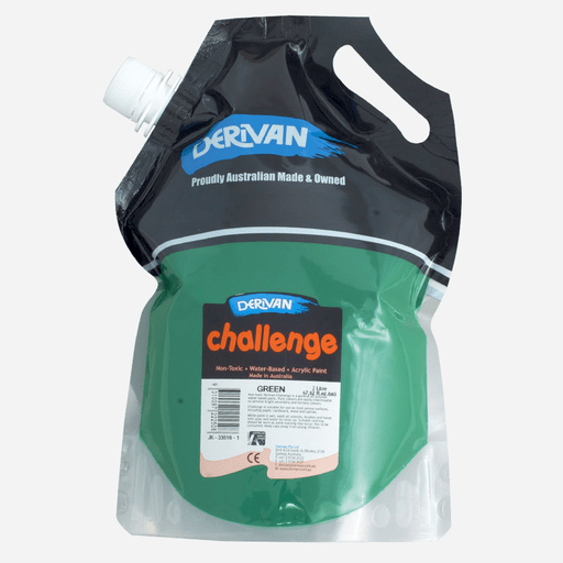 DERIVAN Challenge Acrylic Paint 2000ml Green
