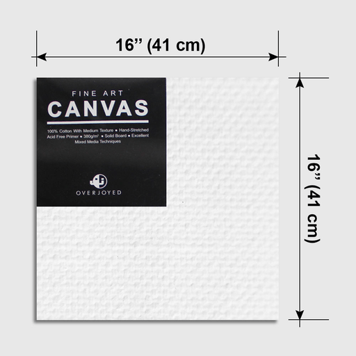 OVJ Cotton Canvas Board 280gsm Square 16" x 16"