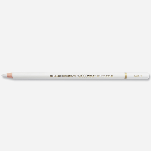 KOH-I-NOOR Gioconda White Coal Pencil Medium