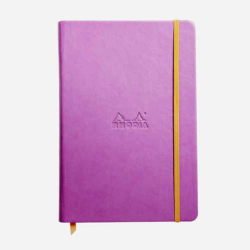 RHODIA Rhodiarama Notebook 90gsm Lined A5 x 96 Lilac