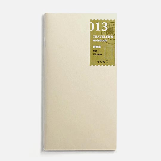 TRAVELER'S Notebook 013 Lightweight Paper x 64