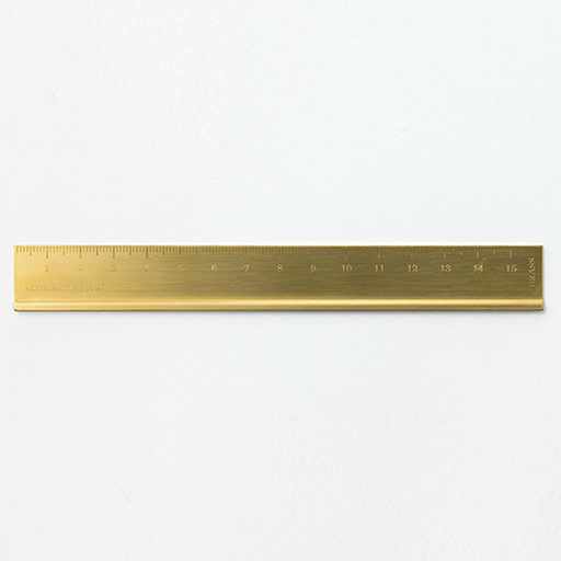 TRAVELER'S Brass Ruler