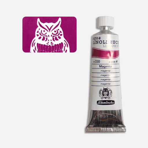 SCHMINCKE Aqua Linoprint Ink 35ml Magenta