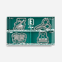 MIDORI Etching Clips Stationery