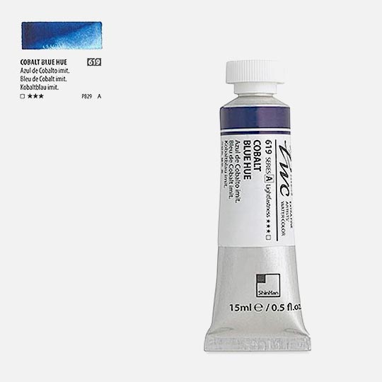 SHINHAN Premium Watercolor 15ml 619 Cobalt Blue Hue
