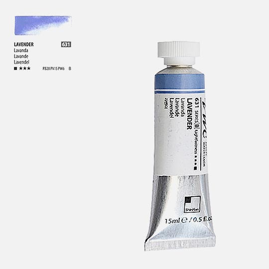 SHINHAN Premium Watercolor 15ml 631 Lavender