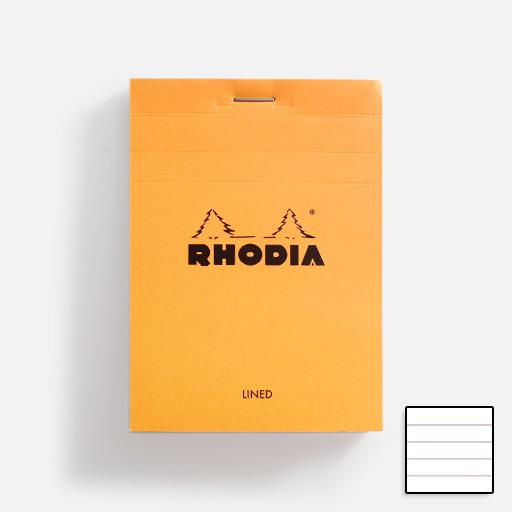 RHODIA Basics Notepad 80gsm Lined 8.5cm x 12cm x 80 Orange