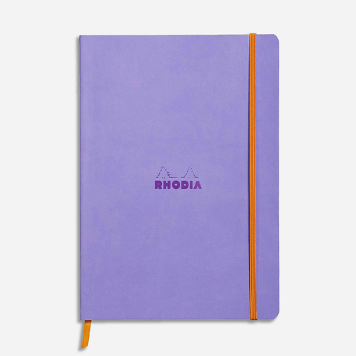 RHODIA Softcover Notebook 90gsm Lined A5 x 80 Iris