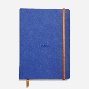 RHODIA Softcover Lined Notebook 90gsm A5 x 80 Sapphire Blue
