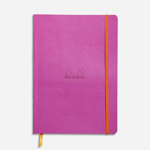 RHODIA Softcover Lined Notebook 90gsm A5 x 80 Lilac