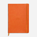 RHODIA Softcover Notebook 90gsm Lined A5 x 80 Tangerine