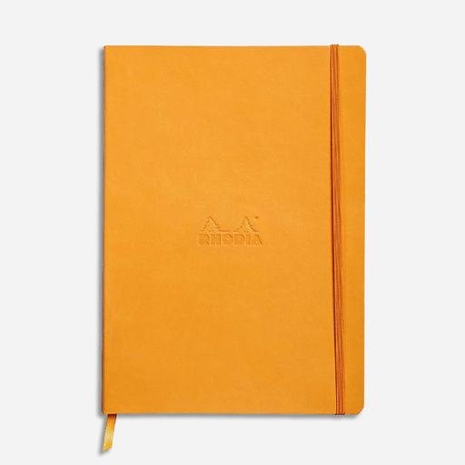 RHODIA Softcover Notebook 90gsm Lined A5 x 80 Orange