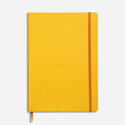 RHODIA Softcover Dot Notebook 90gsm A5 x 80 Daffodil Yellow